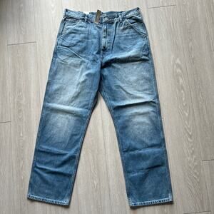 J Crew Wallace Barnes Carpenter Jean In Japanese Denim Mens 36 Blue CN150